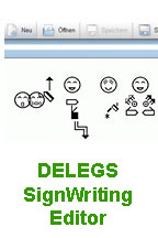 Delegs SignWriting Editor